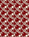 Cultural Red Cream Geometric Repeat Rug