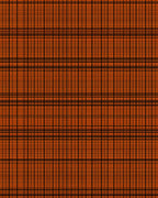 Bold Orange Wide Stripe Rug