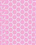 Modern Geometric Hexagon Pattern Rug