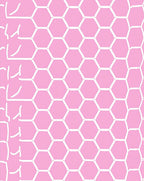 Modern Geometric Hexagon Pattern Rug