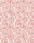 Organic Swirl Wood Grain Pattern Rug
