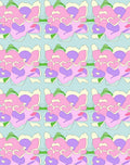 Pastel Heart Pattern Design Rug