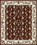 Baroque Damask Pattern Rug