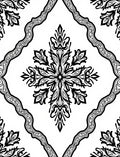 Classic Floral Medallion Pattern Rug
