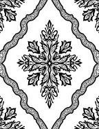 Classic Floral Medallion Pattern Rug