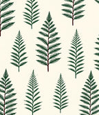 Forest Fern Pattern Rug
