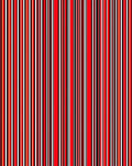 Bold Red Black White Stripe Pattern Rug