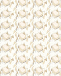 Soft Beige Abstract Organic Pattern Rug