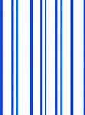 Classic Blue Stripe Pattern Rug