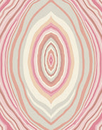 Pink Beige Agate Swirl Harmony Rug