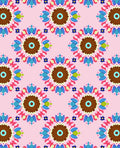 Colorful Floral Medallion Pattern Rug