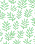 Simple Leaf Pattern Design Rug