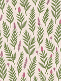 Delicate Botanical Floral Pattern Design Rug