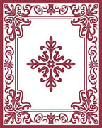 Classic Floral Medallion Border Design Rug