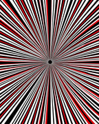 Radial Stripe Bold Design Rug