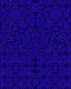 Hexagonal Overlay Abstract Pattern Rug