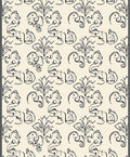 Classic Floral Elephant Motif Design Rug