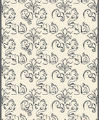 Classic Floral Elephant Motif Design Rug