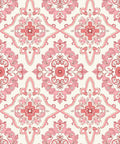 Elegant Pink Mandala Floral Pattern Rug