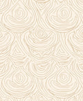 Organic Swirls Patterned Light Rug