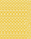 Golden Abstract Geometric Stripe Pattern Rug