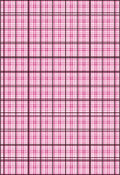 Pink Checkered Grid Pattern Rug