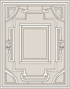 Abstract Geometric Symmetry Rug