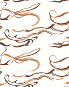 Earthy Swirls Brushstroke Patterns Rug