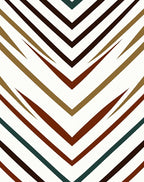 Geometric Chevron Design Rug