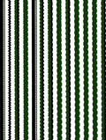 Striped Texture with Black and Green Rug