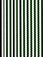 Striped Texture with Black and Green Rug