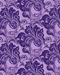 Art Nouveau Floral Swirl Design Rug
