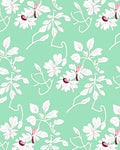 Charming Floral Branches Pattern Rug