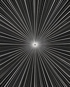 Abstract Starburst Radial Design Rug