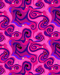 Swirling Pink Night Sky Rug