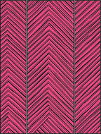Bold Pink Zebra Stripes Pattern Rug