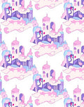 Dreamy Cloud Castle Pattern Rug