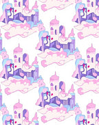 Dreamy Cloud Castle Pattern Rug