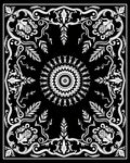Intricate Floral Mandala Design Rug