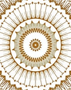 Mandala Geometric Pattern Design Rug