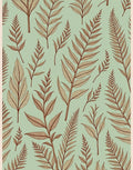 Botanical Fern Pattern Design Rug