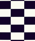Classic Checkerboard Stripe Pattern Rug