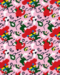 Abstract Colorful Shapes Pattern Rug