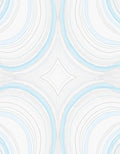 Modern Blue White Abstract Flow Rug