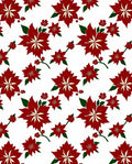 Classic Red Floral Pattern Rug