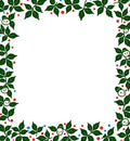 Whimsical green foliage with snowman accents Rug