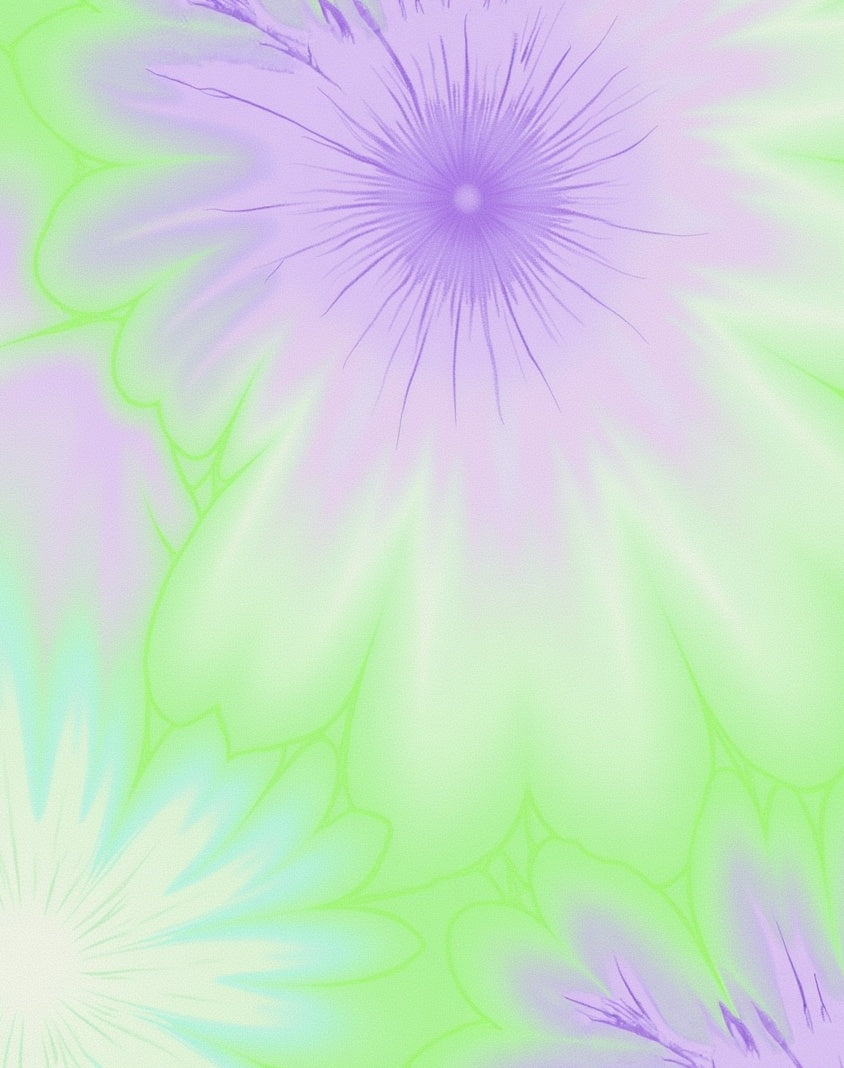 Soft Petal Floral Abstract Rug