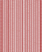 Red White Vertical Stripes Pattern Rug