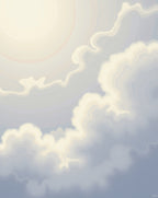 Sky Cloud Pattern Design Rug