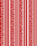 Red White Vertical Stripe Abstract Rug
